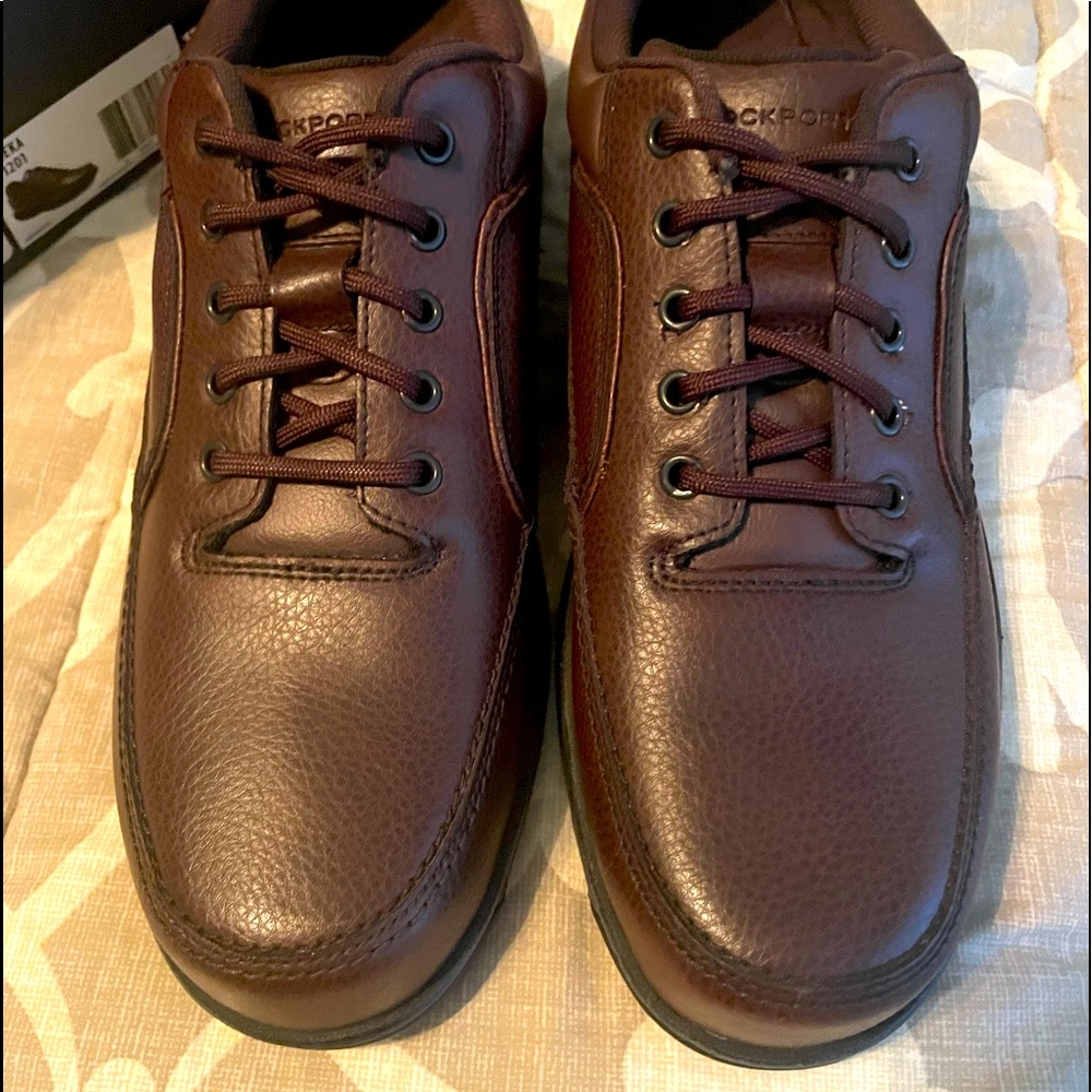 Rockport Mens Eureka Shoe Brown 12M